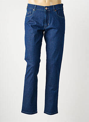 Jeans coupe slim stretch taille normale bleu MMX homme