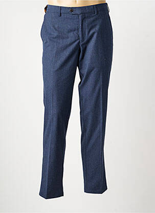 Pantalon slim tissage chiné taille normale bleu MMX homme