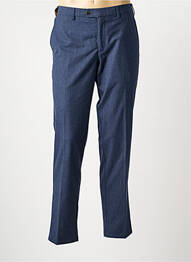 Pantalon slim tissage chiné taille normale bleu MMX homme