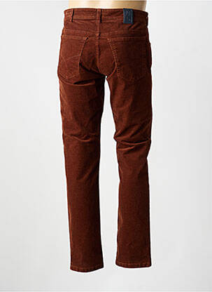 Pantalon slim tissage velours taille normale marron M5 BY MEYER homme