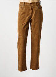 Pantalon slim stretch taille normale marron clair M5 BY MEYER homme