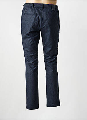 Pantalon chino tissage chiné taille basse bleu M5 BY MEYER homme