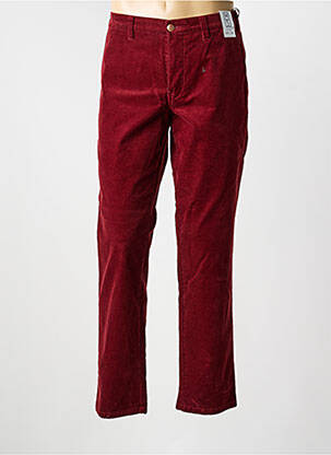 Pantalon chino stretch taille normale rouge M5 BY MEYER homme