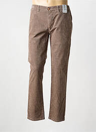 Pantalon chino stretch taille normale marron M5 BY MEYER homme