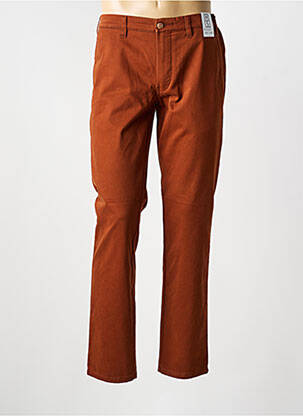 Pantalon chino bio taille normale orange M5 BY MEYER homme