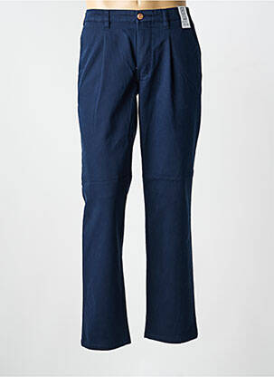 Pantalon chino bio taille normale bleu M5 BY MEYER homme