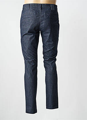 Pantalon chino tissage chiné taille normale bleu M5 BY MEYER homme