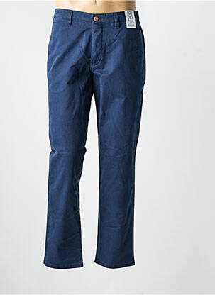Pantalon chino stretch taille normale bleu M5 BY MEYER homme