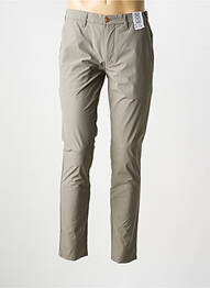 Pantalon chino tissage popeline taille normale gris M5 BY MEYER homme