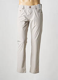 Pantalon slim tissage popeline taille normale gris M5 BY MEYER homme