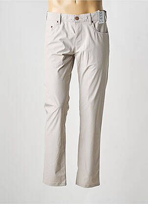 Pantalon slim tissage popeline taille normale gris M5 BY MEYER homme