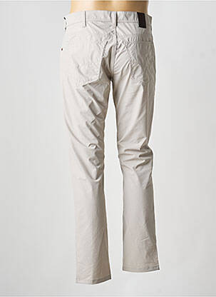 Pantalon slim tissage popeline taille normale gris M5 BY MEYER homme