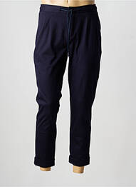 Pantalon chino stretch taille normale bleu DESOTO homme