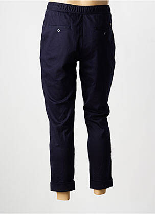 Pantalon chino stretch taille normale bleu DESOTO homme