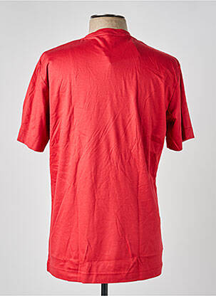 T-shirt stretch manches courtes rouge DESOTO homme