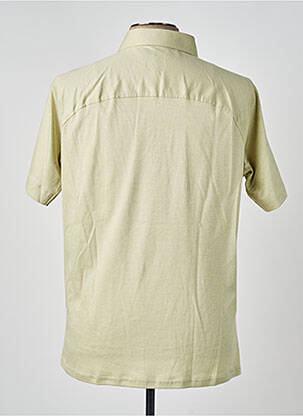 Polo tissage jersey manches courtes vert DESOTO homme
