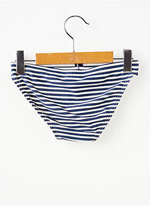Slip de bain imprimé rayures bleu LE PETIT BAIGNEUR garçon