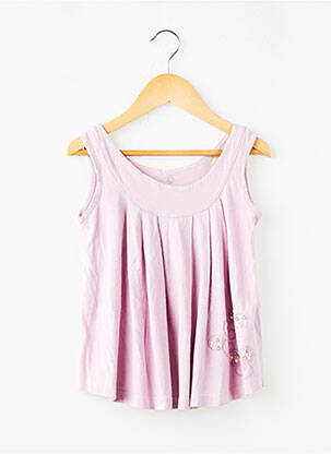 Top sans manche sans manche violet DIPLODOCUS fille