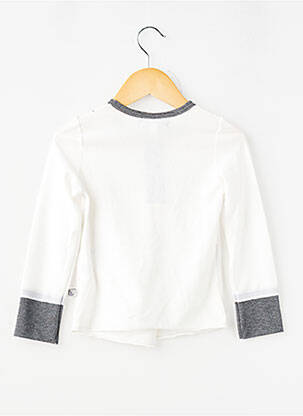 T-shirt coupe cintrée manches longues beige JEAN BOURGET fille