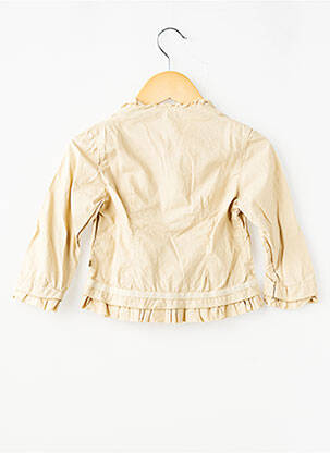 Veste casual fermeture boutonnée sur le devant beige JEAN BOURGET fille