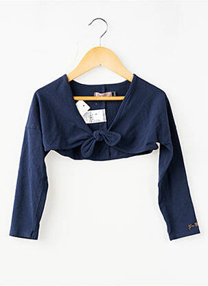 Boléro stretch bleu JEAN BOURGET fille