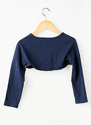 Boléro stretch bleu JEAN BOURGET fille
