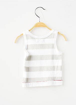 Débardeur broderie sans manche beige JEAN BOURGET garçon