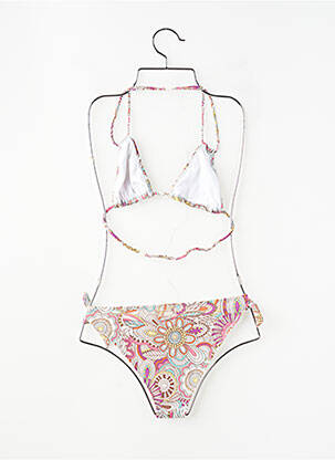 Maillot de bain 2 pièces bikini rose PEPE JEANS fille