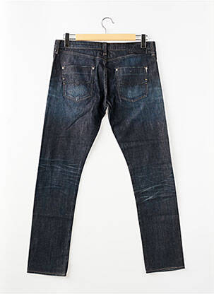 Jeans coupe droite stretch taille normale bleu LOTUS femme