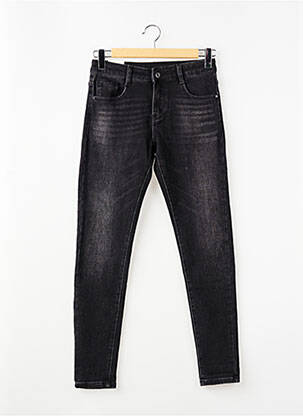 Jeans coupe slim stretch noir BOY & STUDIO garçon