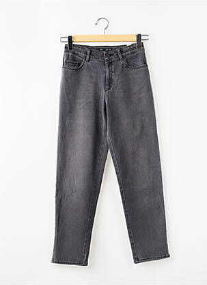 Jean coupe mom poches taille normale gris IKKS femme