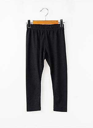 Legging stretch taille élastique noir MISS & GIRLS fille