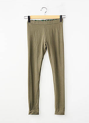Legging stretch taille élastique vert IKKS fille