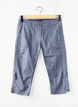 Pantacourt coupe droite taille normale bleu CHIPIE femme