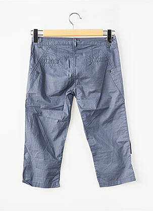 Pantacourt coupe droite taille normale bleu CHIPIE femme