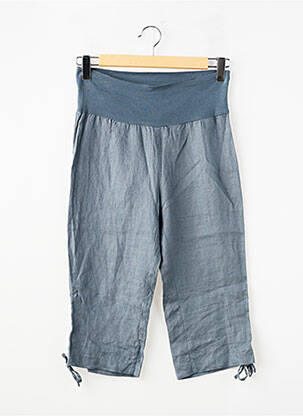 Pantacourt taille élastique taille élastique bleu LA FEE MARABOUTEE fille