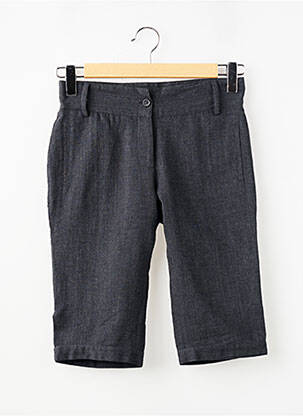 Bermuda coupe droite gris ANTWRP fille