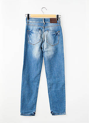 Jeans coupe droite stretch taille normale bleu I.CODE (By IKKS) femme