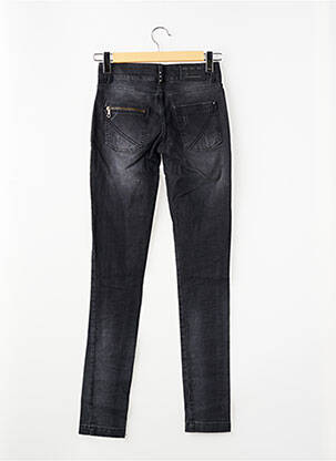 Jeans coupe slim stretch taille normale noir I.CODE (By IKKS) femme