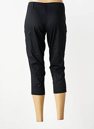 Pantacourt stretch taille normale noir ELIANE ET LENA femme