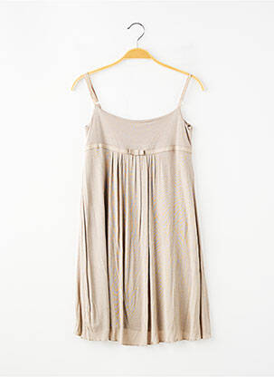 Robe mi-longue sans manche sans manche gris LA FEE MARABOUTEE fille