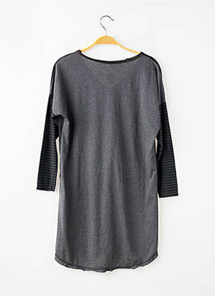 Robe mi-longue manches longues noir LA FEE MARABOUTEE fille
