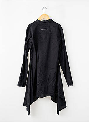 Robe mi-longue manches longues noir MARITHE & FRANCOIS GIRBAUD fille