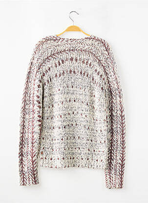 Pull broderie manches longues gris SCOTCH & SODA garçon