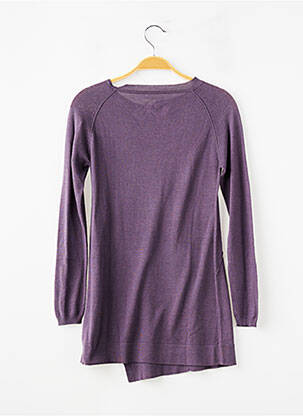 Pull coupe cintrée manches longues violet CHIPIE femme