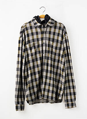 Veste casual fermeture boutonnée sur le devant vert IKKS homme