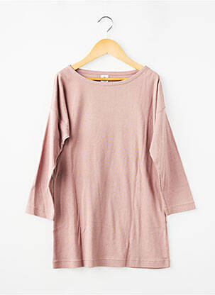 Top manches longues manches longues rose PETIT BATEAU fille