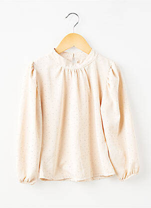 Blouse coupe fluide manches longues rose NEW COLLECTION fille