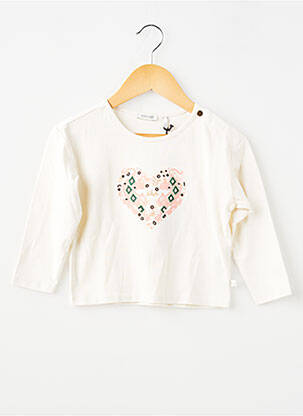 Top manches longues manches longues beige IKKS fille
