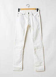 Jeans coupe slim tissage brut taille normale beige HELLS BELLS femme